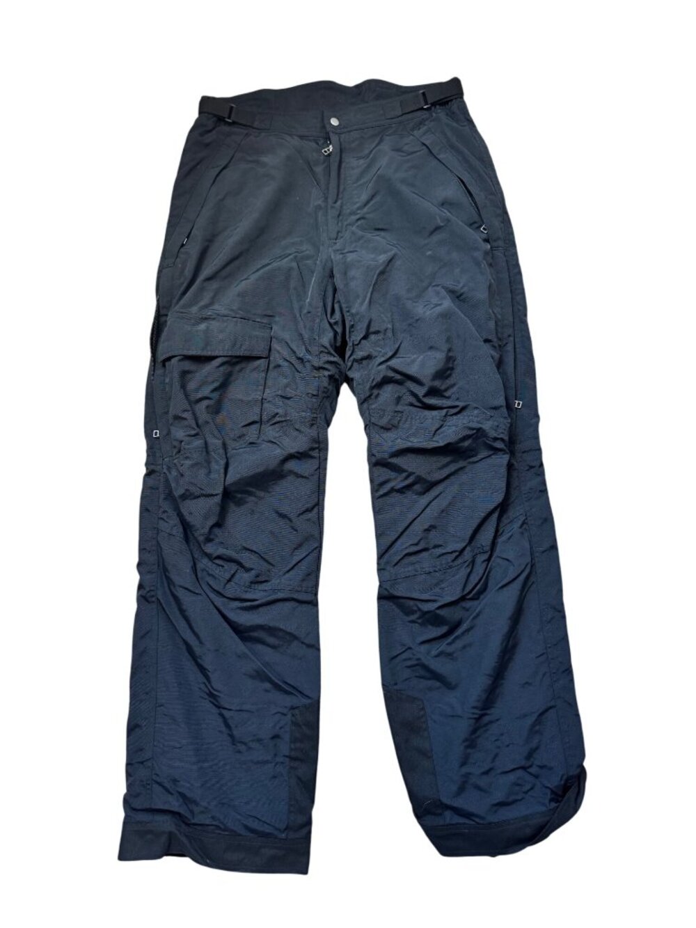 Obermeyer Black Ski Snow Pants Insulated Zipper Pockets Mens Size Large Long